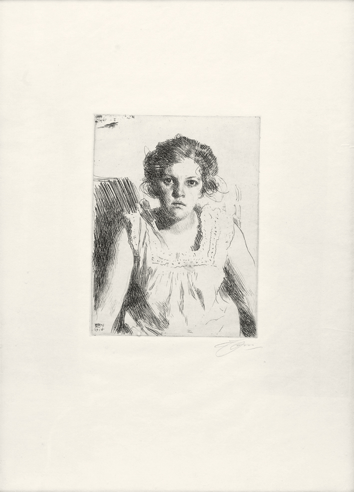  安德斯·莱奥纳德·佐恩 Anders Leonard Zorn —— 佐恩(素描) (107)